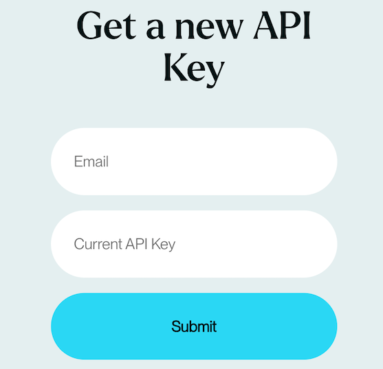 Rotate API Key